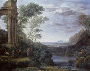 Claude Lorrain Ascanius Shooting the Stag of Sylvia Germany oil painting artist